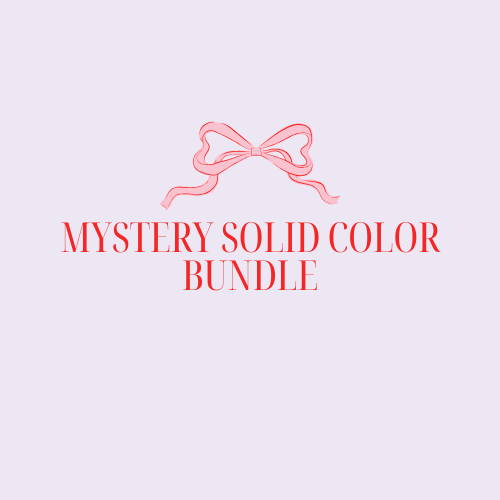 Mystery Solid Color Bundle (3 Sets of 10 Pieces)